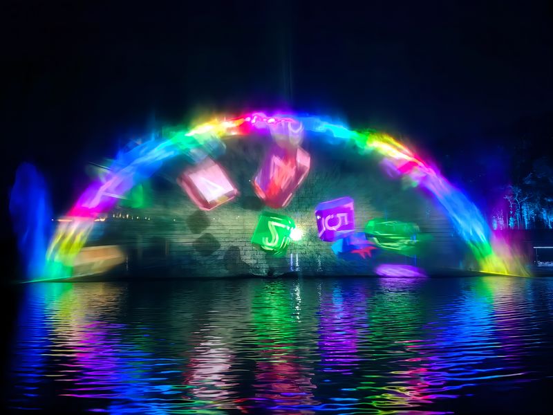 浙江温州-中雁荡山扇面水秀项目