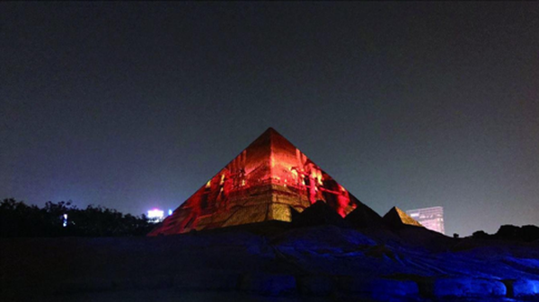 深圳世界之窗3D户外光影秀